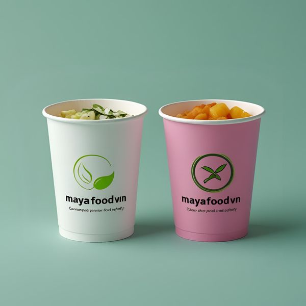 logo trên cốc giấy miền Bắc