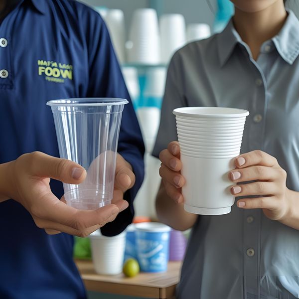 lựa chọn cốc giấy hay cốc nhựa Hà Nội