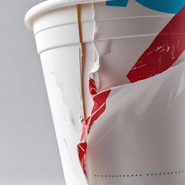 Mực in cốc giấy miền Bắc dễ bong tróc khi độ ẩm cao