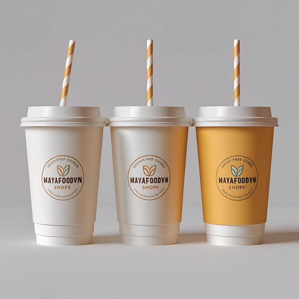 Cốc giấy Hà Nội in logo tối giản nổi bật xu hướng 2025