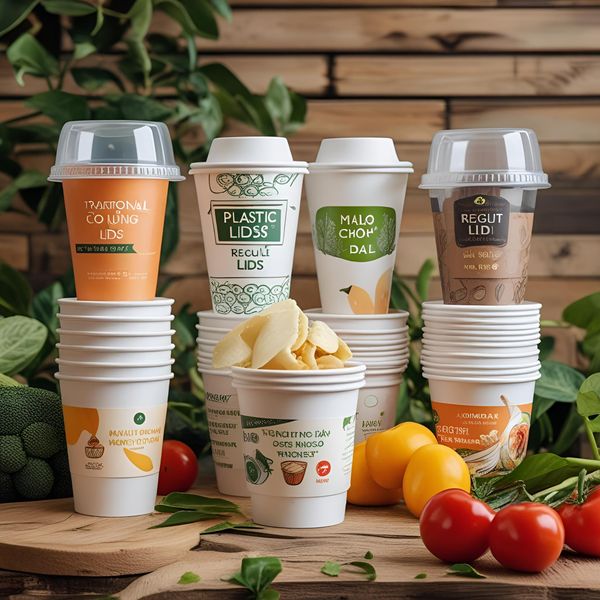 các loại nắp cốc nhựa kiểu mới trên thị trường