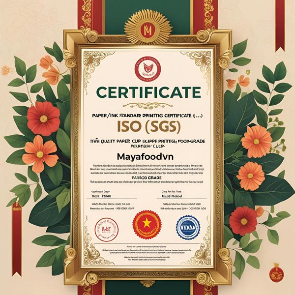 chứng nhận in cốc giấy chất lượng Hà Nội