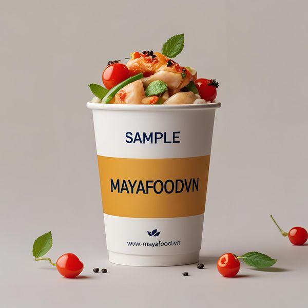 cốc giấy miền Bắc với logo sắc nét nâng cao uy tín thương hiệu