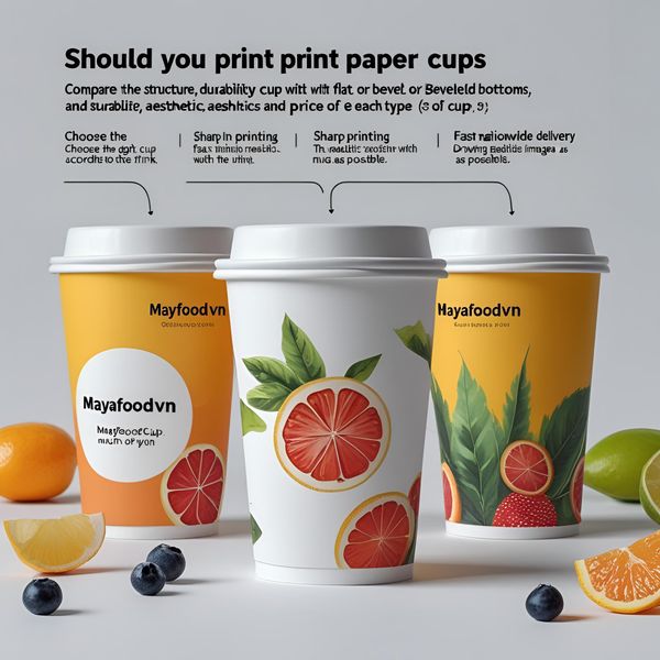 cốc giấy phức tạp nhiều họa tiết cho quán trà sữa miền Bắc