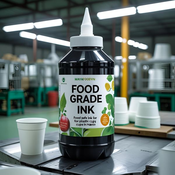 Mực in an toàn thực phẩm cho cốc nhựa tại Hà Nội