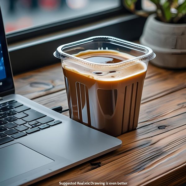 cốc nhựa dáng lạ hợp gu Gen Z miền Bắc