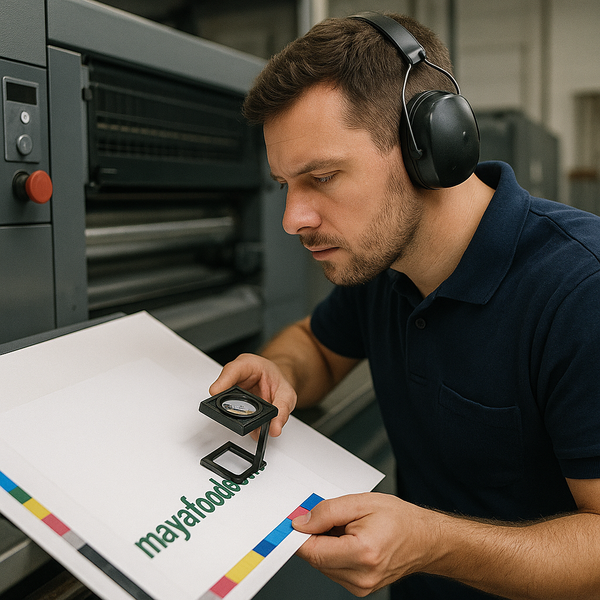 quy trình in cốc giấy gấp 1 ngày chuyên nghiệp tại Mayafoodvn