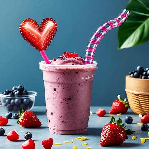 Ống hút độc lạ hình trái tim giúp quán tăng doanh thu và thu hút Gen Z.