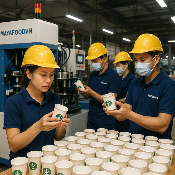 Nhà in cốc giấy uy tín tại Hà Nội với quy trình kiểm soát chất lượng nghiêm ngặt