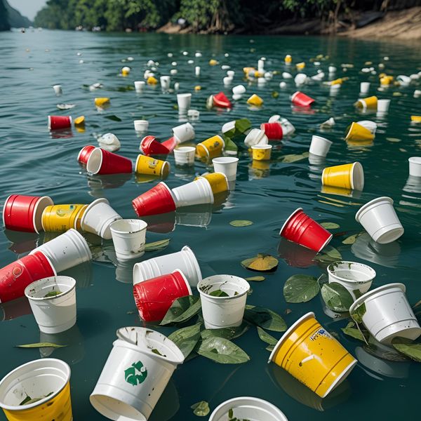 tác động môi trường từ cốc nhựa hà nội dùng một lần