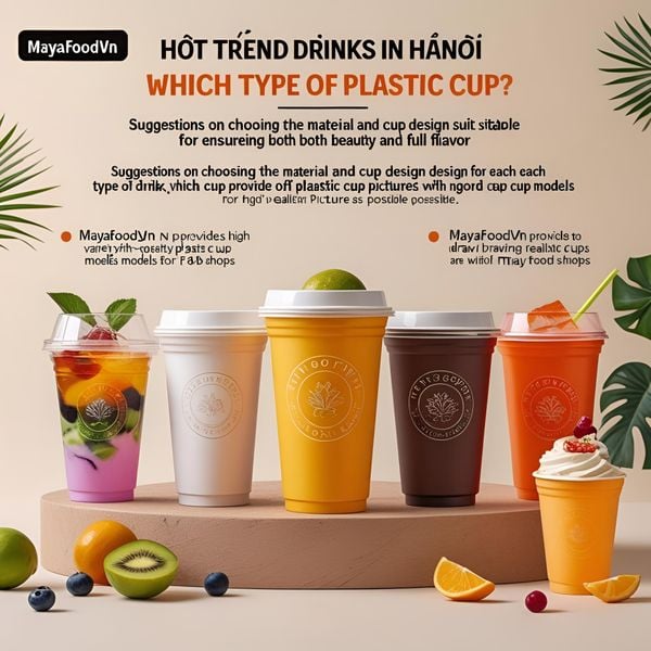 phân biệt chất liệu nhựa PET, PP, PS để chọn cốc nhựa chịu nhiệt an toàn