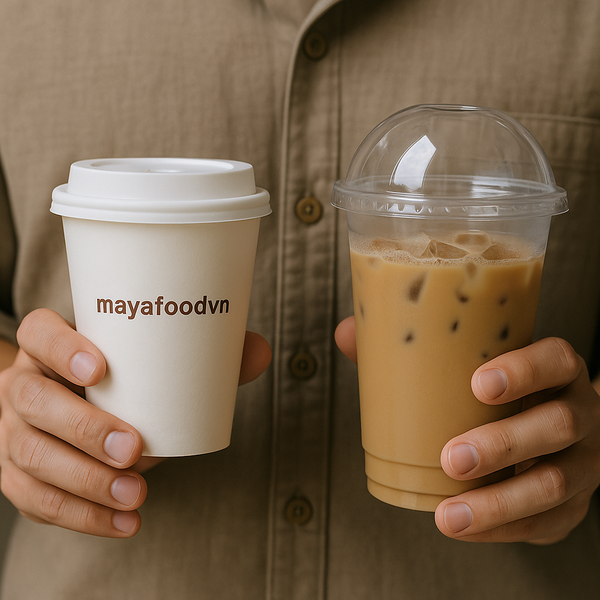 so sánh cốc giấy cốc nhựa Hà Nội