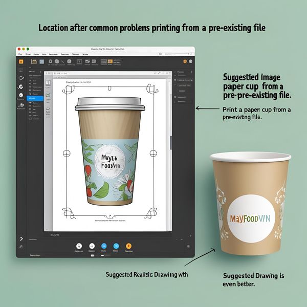 xử lý file thiết kế in cốc giấy