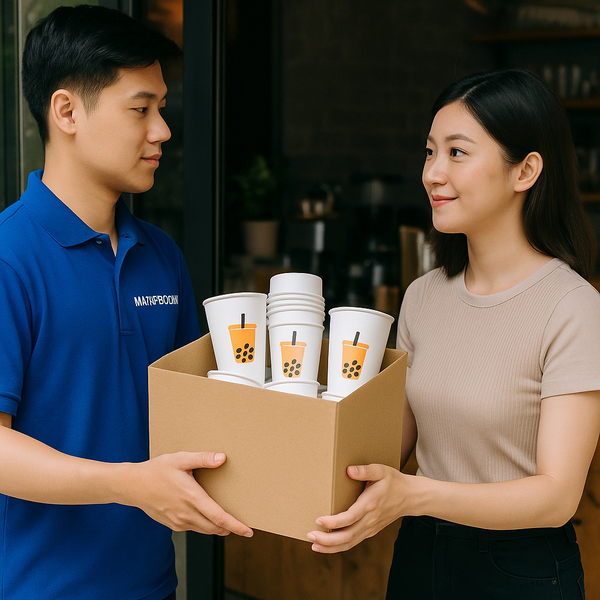 giao hàng đổi trả cốc giấy tại Hà Nội từ MAYAFOODVN