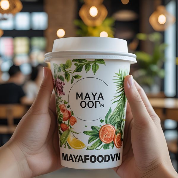 Cốc giấy Hà Nội in slogan tạo dấu ấn cảm xúc với khách hàng