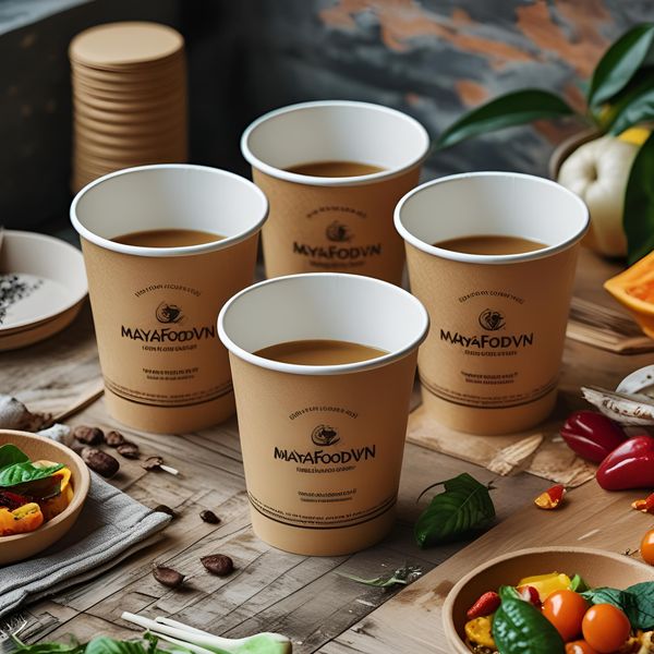 MAYAFOODVN tư vấn cốc giấy an toàn cho ngành F&B