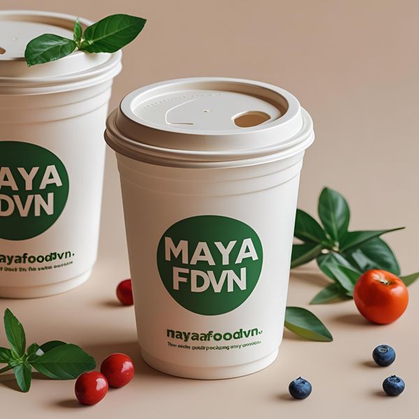 cốc nhựa sinh học phân hủy nhanh Mayafoodvn