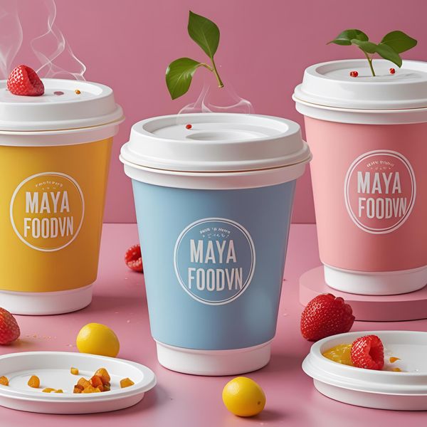 Mayafoodvn cung cấp cốc giấy pastel Hà Nội uy tín