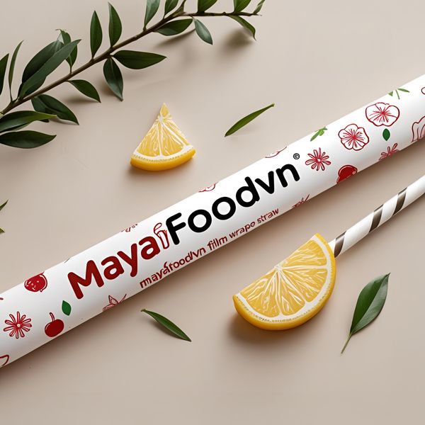 “Vị trí in logo hợp lý trên ống hút giấy – chống phai màu khi sử dụng”