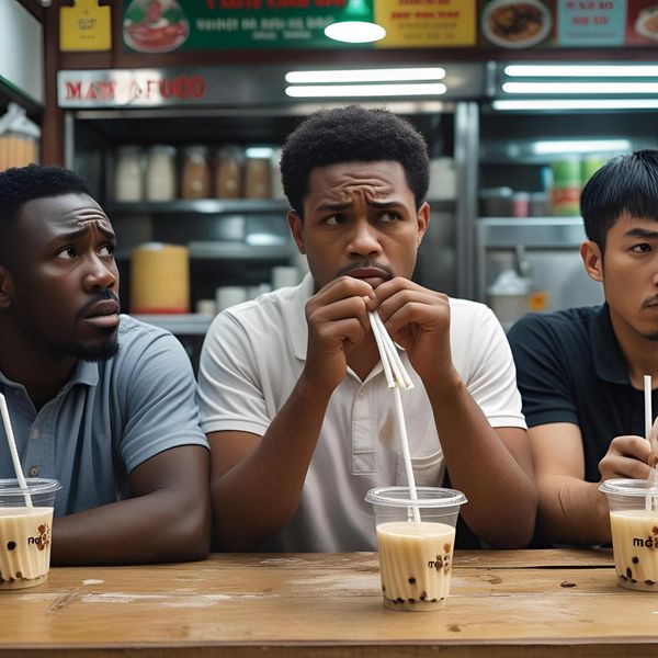 “Khách hàng đánh giá tiêu cực do ống hút giấy bị mềm tại quán F&B ở Hà Nội”