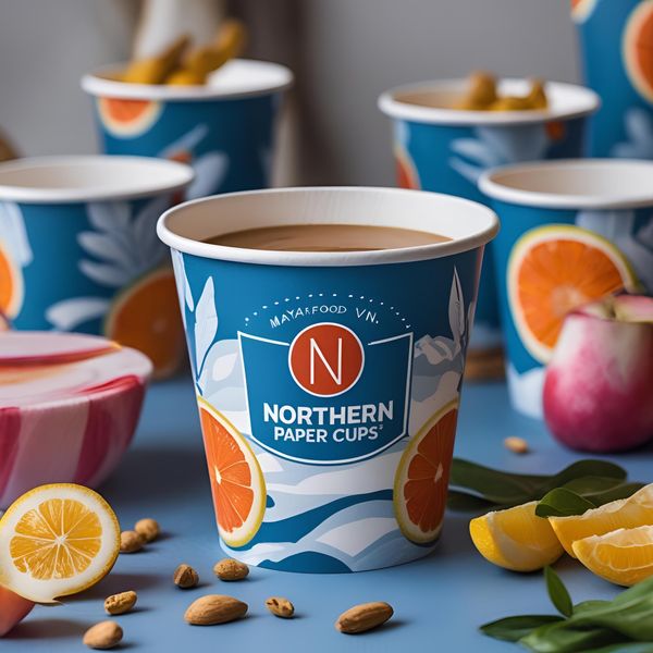 thiết kế cốc giấy miền Bắc đẹp mắt và chuyên nghiệp giúp quảng bá thương hiệu