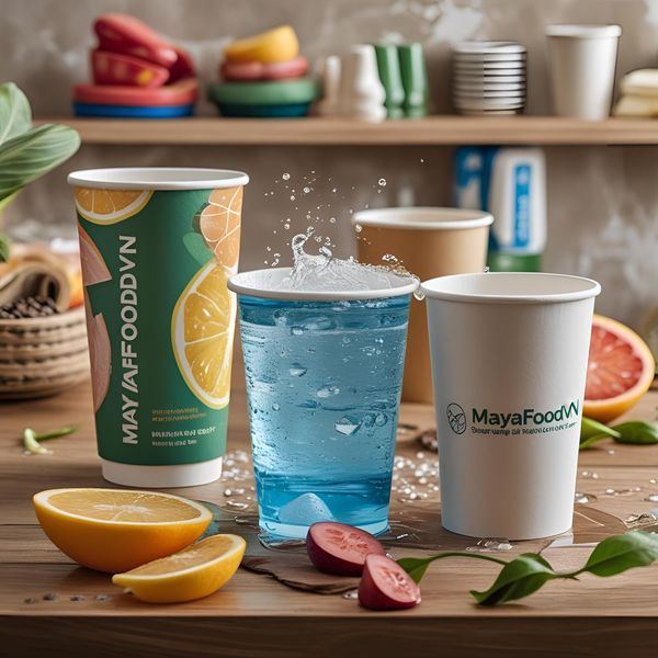 so sánh cốc giấy lạnh thường và cốc giấy cách nhiệt chống đọng nước hiệu quả