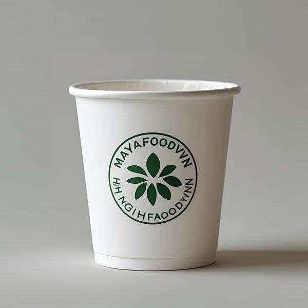 cốc giấy đơn giản in logo nổi bật tại Hà Nội