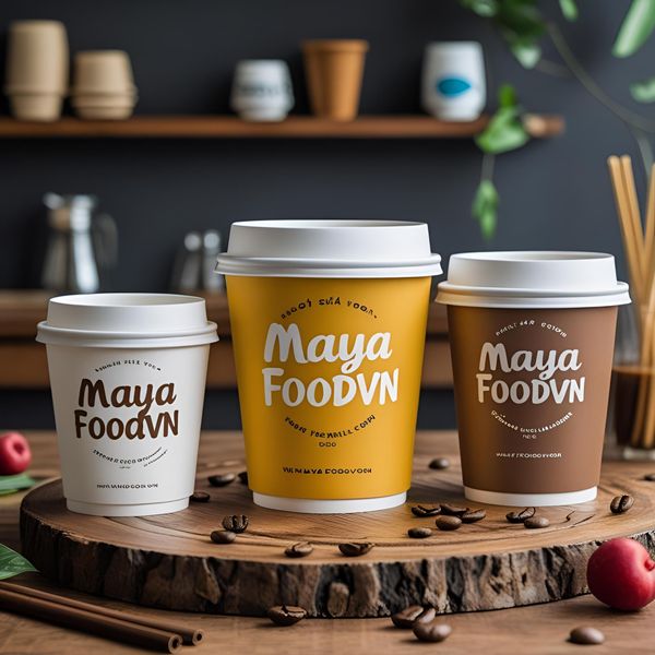 cốc giấy miền Bắc Mayafoodvn chống ẩm mùa hè