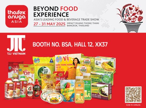 TJJ Vietnam tham gia Hội chợ THAIFEX – Anuga Asia 2025