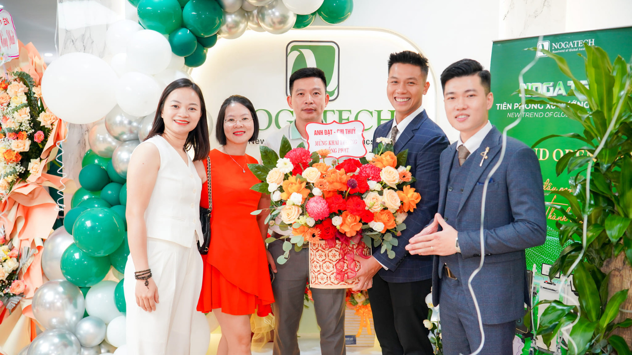 TƯNG BỪNG KHAI TRƯƠNG NOGATECH – XU HƯỚNG MỚI TRONG NGÀNH THẨM MỸ