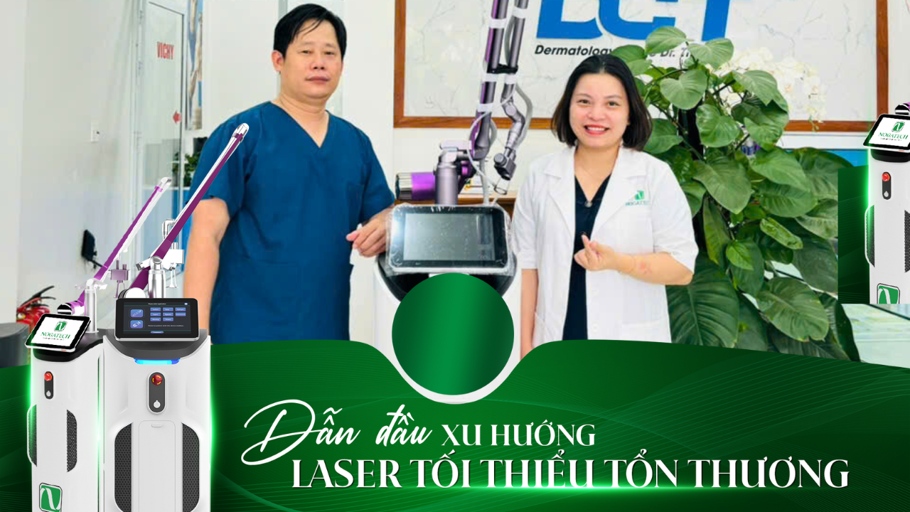 Công nghệ ZoomY Fractional CO2: Bước đột phá mới trong điều trị da bằng laser tại DCT