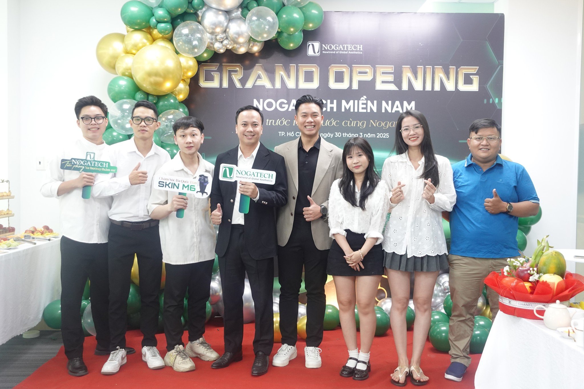 KHAI TRƯƠNG NOGATECH MIỀN NAM - BƯỚC TIẾN MỚI TRONG NGÀNH THẨM MỸ