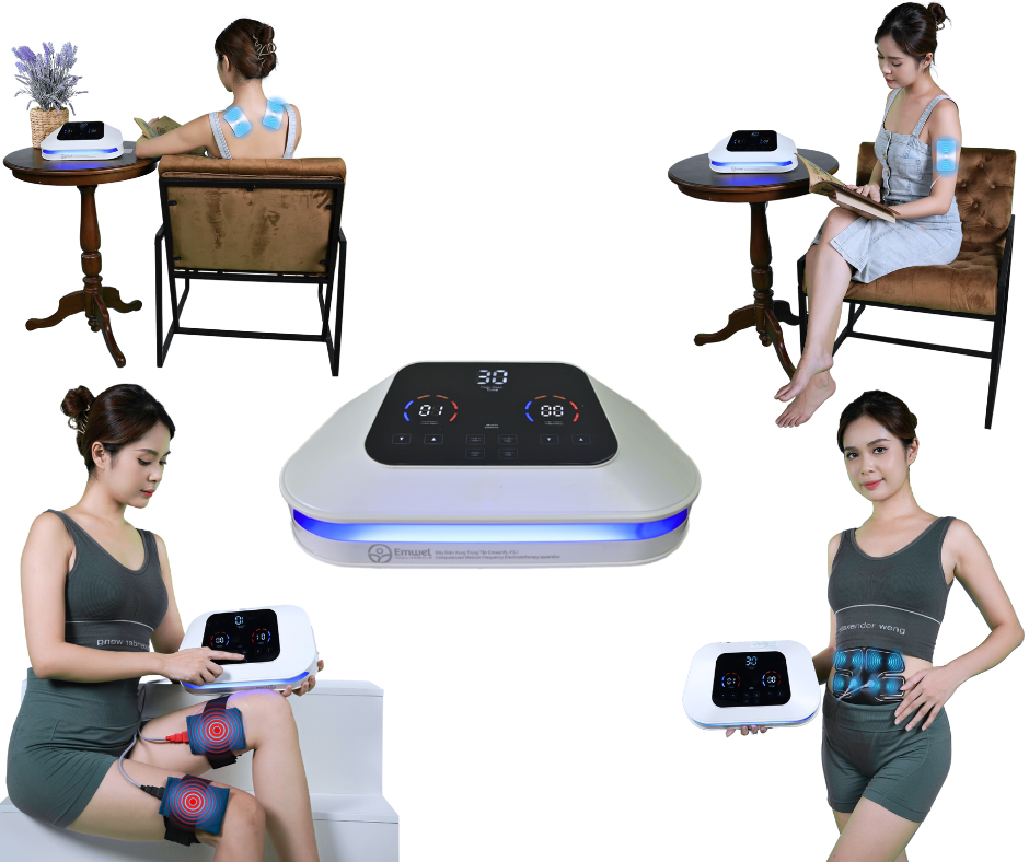 Máy Điện Xung Trung Tần EmWel - Giải Pháp Hoàn Hảo Cho Sức Khỏe Cơ Xương Khớp