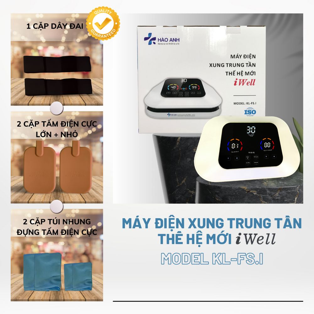 Máy điện xung trung tần EmWel - Người bạn đồng hành của cơ xương khớp