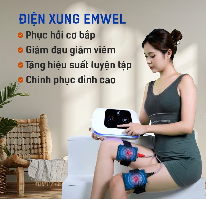 Máy Điện Xung Trung Tần Emwel  món quà sức khỏe phù hợp dành tặng người thân