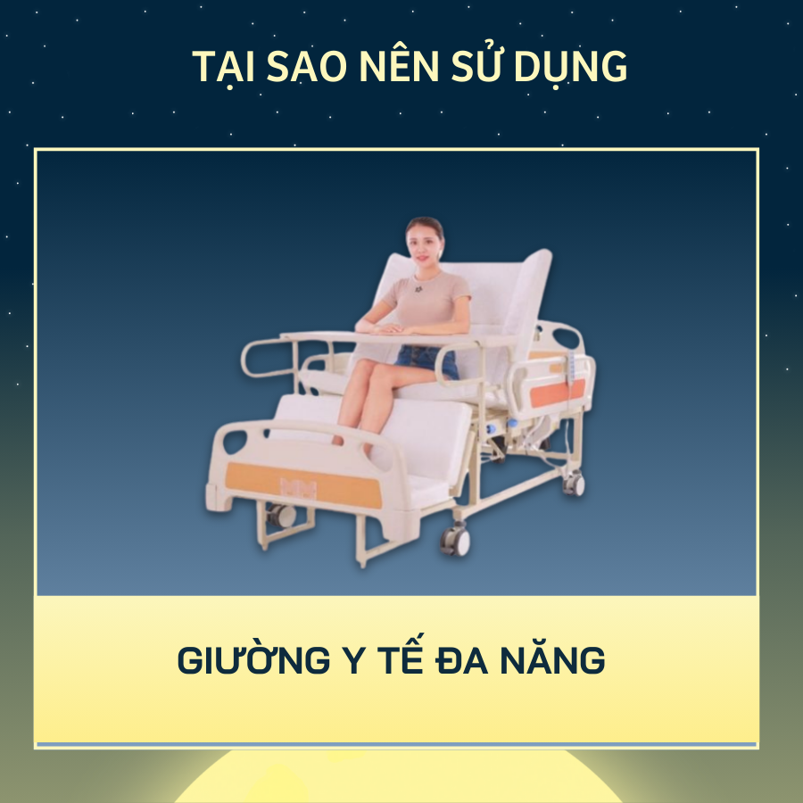 Tại sao nên sử dụng giường y tế đa năng ?