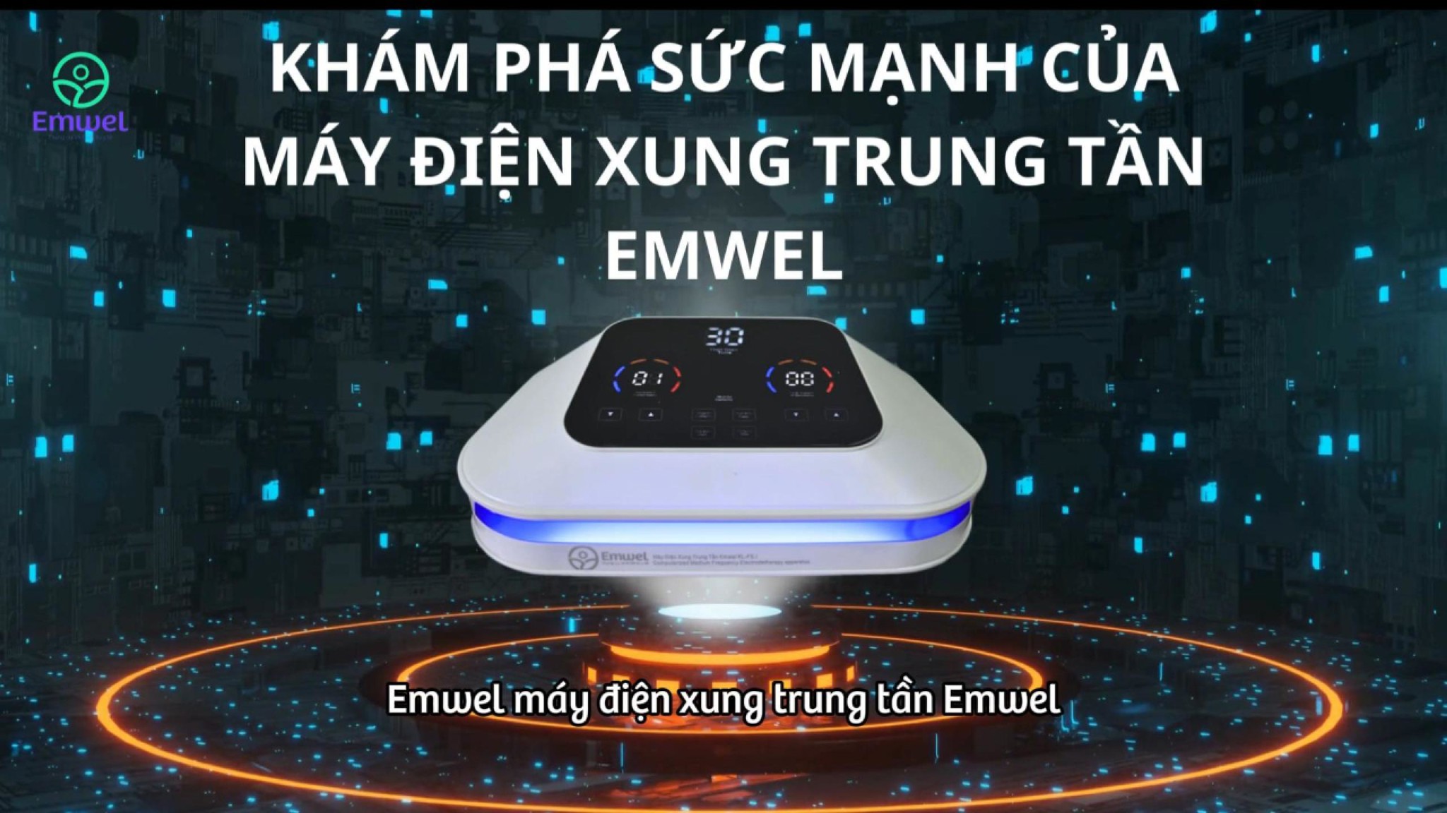 Hiệu quả giảm đau vượt trội từ máy điện xung trung tần EmWel