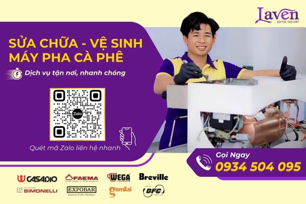 Chuyên cung cấp dịch vụ sửa chữa máy pha Biên Hoà | Laven Coffee