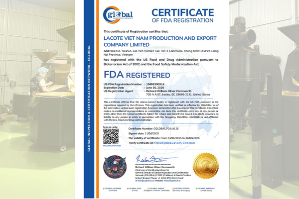 laven-nha-may-rang-ca-phe-co-chung-chi-iso-22000-fda-hoa-ky