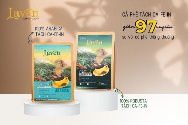 Cà phê Decaf tách 97% hàm lượng cafein