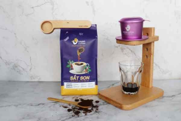 Cà phê Sắt Son có vị đắng đậm đặc trưng