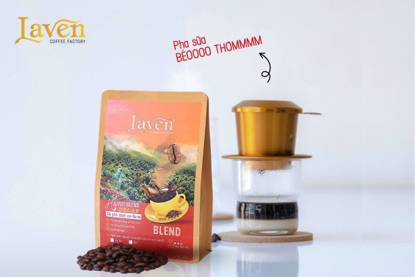 Cà phê Decaf Home Blend Robusta & Arabica tách cafein