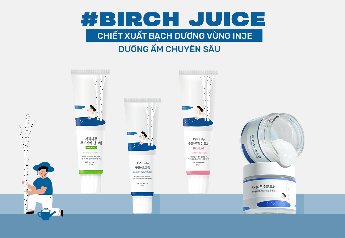 Dòng Birch Juice Moisturizing