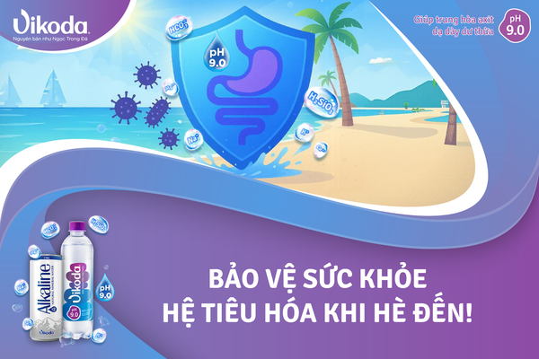 Bảo vệ sức khỏe hệ tiêu hóa khi hè đến!