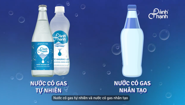 Nước khoáng kiềm bổ sung gas Đảnh Thạnh: thức uống giải khát tốt cho sức khỏe