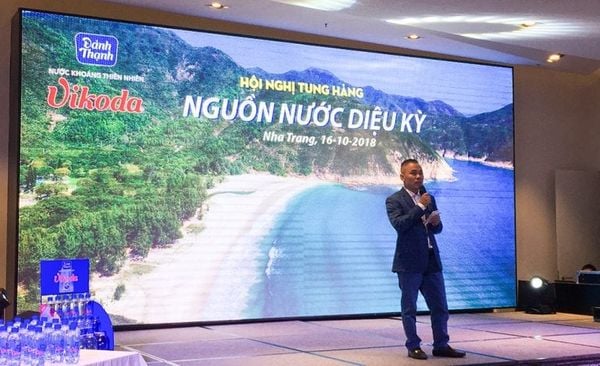 FIT Beverage tổ chức Hội nghị tung hàng giới thiệu diện mạo mới của nước khoáng thiên nhiên Vikoda