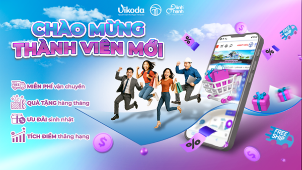 Gia nhập thành viên Vikoda – Nhận ngay ưu đãi đến 45% và nhiều đặc quyền hấp dẫn!