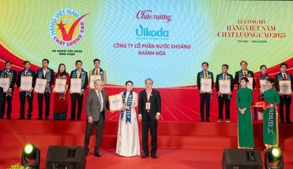 Vikoda vinh dự nhận giải thưởng Hàng Việt Nam Chất Lượng Cao 2025