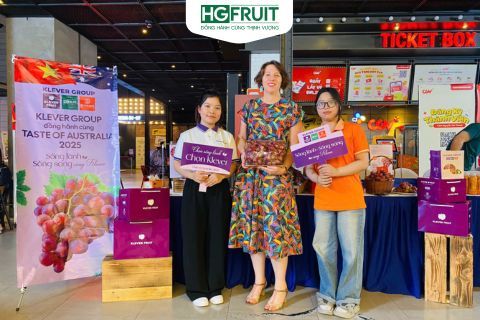 Taste of Australia 2025: Klever Group Lan Tỏa Sống Lành – Sống Sang Qua Nho Đỏ Red Globe Úc