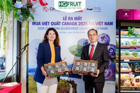 Sự kiện ra mắt mùa Việt quất Canada 2025 – Kết nối từ nông trại British Columbia đến tay người yêu trái cây Việt Nam